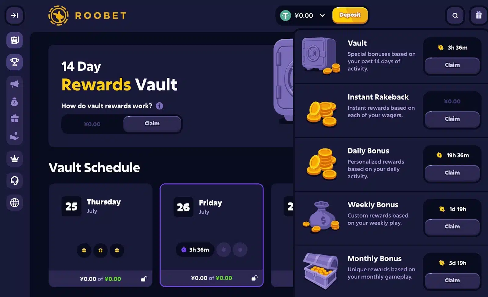 roobet rewards image new rewards