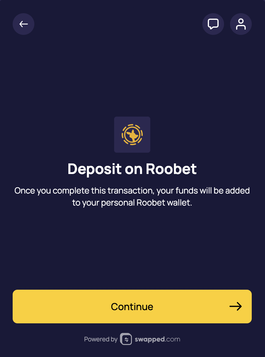 EN Roobet Casino Deposit Crypto image 7