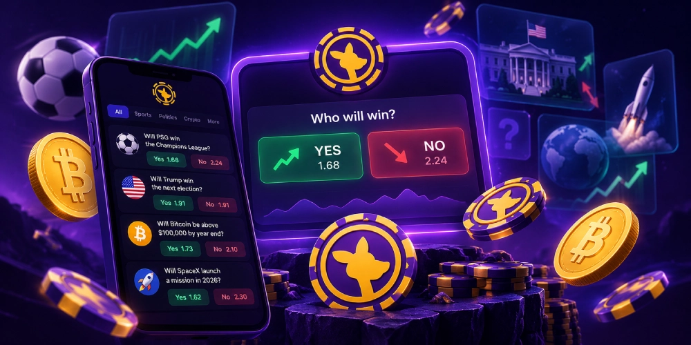 crypto prediction markets image banner